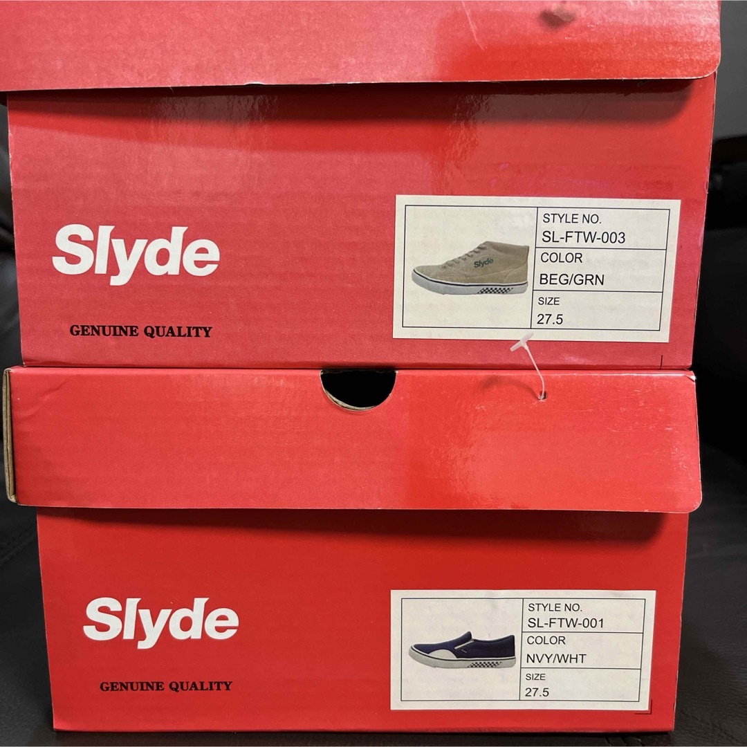 slyde スニーカー セット メンズの靴/シューズ(スニーカー)の商品写真