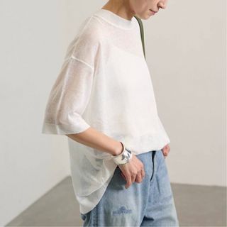 FRAMeWORK - 【FRAMeWORK】シアーTEE TOP フリーサイズ