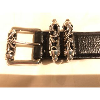 クロムハーツ(Chrome Hearts)のクロムハーツ　ローラー3PCベルト　32インチ　インボイス原本付き　極美品(ベルト)