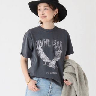 ドゥーズィエムクラス(DEUXIEME CLASSE)の【Deuxieme Classe】【ANINE BING】EAGLE Tシャツ(Tシャツ(半袖/袖なし))