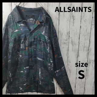 オールセインツ(All Saints)の【ALL SAINTS】Patterned Rayon Shirt　D912(シャツ)