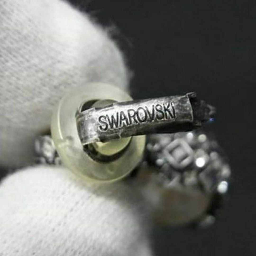 SWAROVSKI(スワロフスキー)のSWAROVSKI パール ラインストーン イヤリング アイボリー系 3181 レディースのアクセサリー(イヤリング)の商品写真