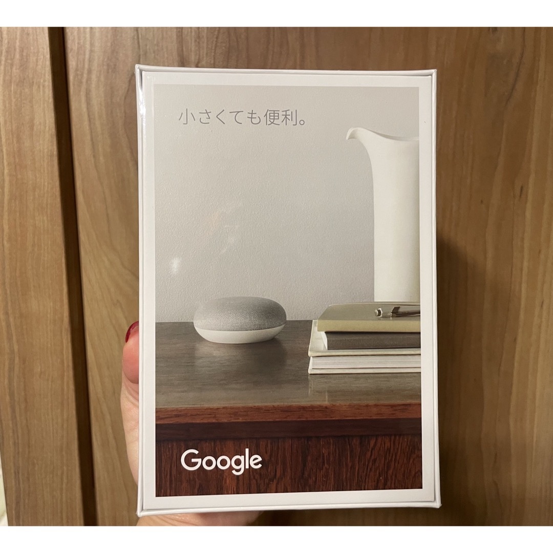 Google(グーグル)のGoogle ネストミニ 第2世代 スマホ/家電/カメラのオーディオ機器(スピーカー)の商品写真