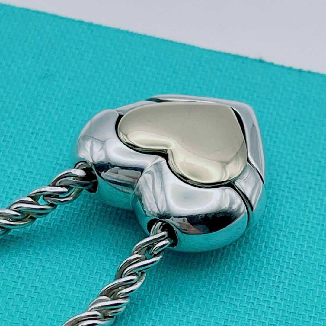 Tiffany & Co.(ティファニー)の【極美品】Tiffany & Co. ネックレス　ハート　ツイストロープ　Ｋ18 レディースのアクセサリー(ネックレス)の商品写真