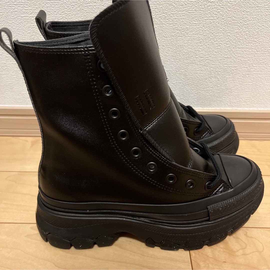 CONVERSE(コンバース)の【新品未使用】TREKWAVE SL SHIN-HI ブーツ 黒　24.0センチ レディースの靴/シューズ(ブーツ)の商品写真