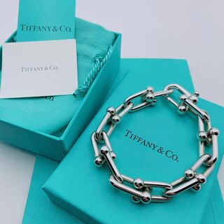 Tiffany & Co. - Tiffany & Co. ブレスレット　ハードウェア　ラージ　正規品　14コマ