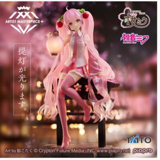 《新品》桜ミク　AMP＋ フィギュア～桜提灯ver.～(アメコミ)