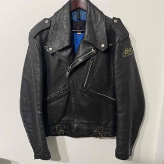 ルイスレザー(Lewis Leathers)の70s Kett Leathers ケットレザー　サイズ40(ライダースジャケット)