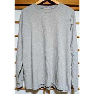 オーラリー(AURALEE)の23SS HARD TWIST COTTON CASHMERE L/S TEE(Tシャツ/カットソー(七分/長袖))