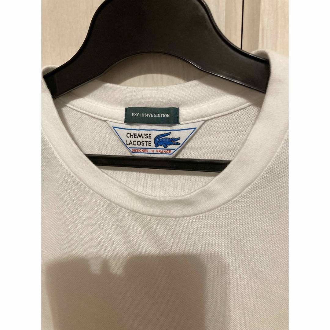 LACOSTE(ラコステ)の美品　シップス別注　LACOSTE　Tシャツ　メンズ　 メンズのトップス(Tシャツ/カットソー(半袖/袖なし))の商品写真