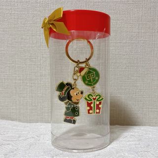 ミッキーマウス(ミッキーマウス)のディズニー　クリスマス　キーホルダー　ミッキー　ミッキーマウス(キャラクターグッズ)