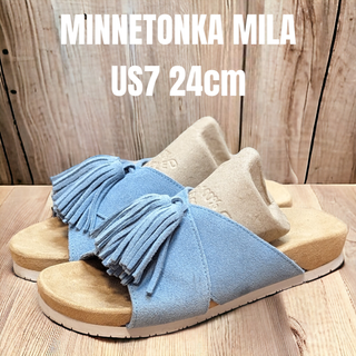 ミネトンカ(Minnetonka)のMINNETONKA ミネトンカ 24cm MILA ミラ タッセル サンダル(サンダル)