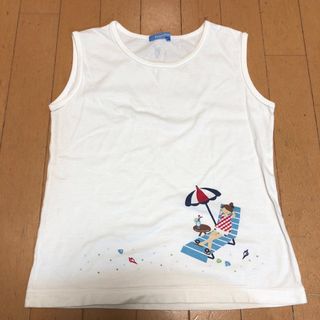 ファミリア(familiar)の(美品)ファミリア150タンクトップ女の子★ミキハウス，組曲(Tシャツ/カットソー)