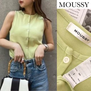 moussy - マウジー フロント ボタン トップス