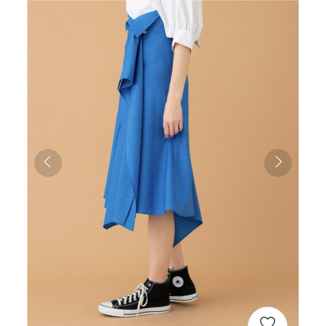 UNITED TOKYO(ユナイテッドトウキョウ)の【UNITED TOKYO】アシンメトリースカート レディースのスカート(ロングスカート)の商品写真