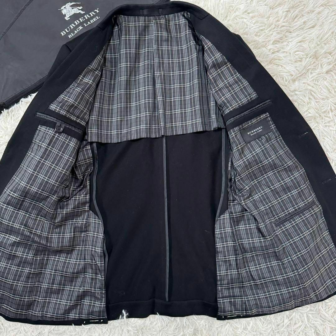 BURBERRY BLACK LABEL(バーバリーブラックレーベル)の405 美品 バーバリーブラックレーベル テーラードジャケット ノバチェック M メンズのジャケット/アウター(テーラードジャケット)の商品写真