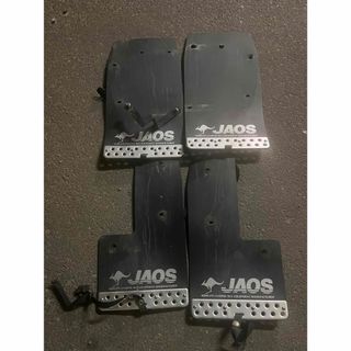 JAOS 200系ハイエース　マッドフラップ　ブラック(車種別パーツ)