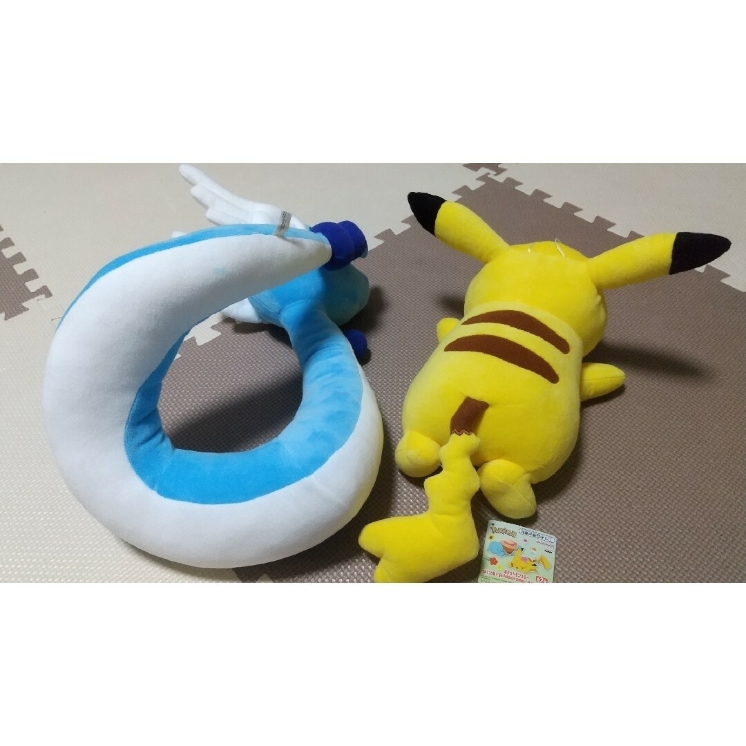 ポケモン(ポケモン)のポケモンフィット ハクリュー ぬいぐるみ pokemon 【新品】 エンタメ/ホビーのおもちゃ/ぬいぐるみ(キャラクターグッズ)の商品写真