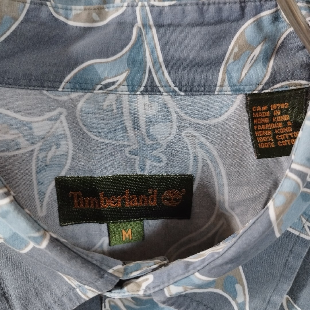 Timberland(ティンバーランド)の【Timberland】Patterned Aloha Shirt　D790 メンズのトップス(シャツ)の商品写真