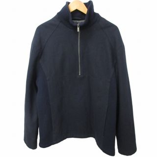 バナナリパブリック(Banana Republic)のバナナリパブリック ハーフジップ プルオーバージャケット L ■GY31(ニット/セーター)