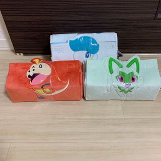 ポケモン - ポケモン　プレミアムティッシュボックスカバー　ニャオハ　ホゲータ　クワッス