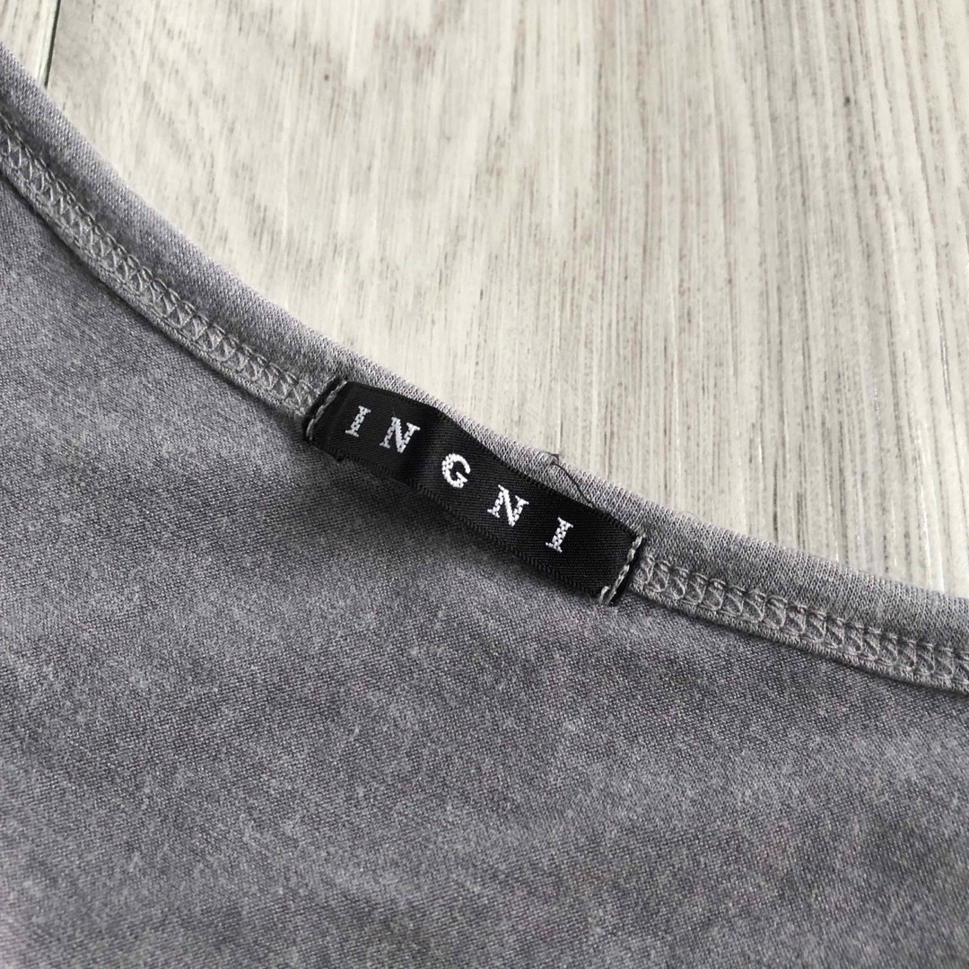 INGNI(イング)のINGNI ロンT チュニック トップス レディース レディースのトップス(Tシャツ(長袖/七分))の商品写真