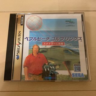 SEGA - ペブルビーチ　ゴルフ　リンクス　セガサターン　ソフト