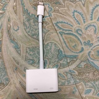 アップル(Apple)のApple Lightning - Digital AVアダプタ A1438(その他)