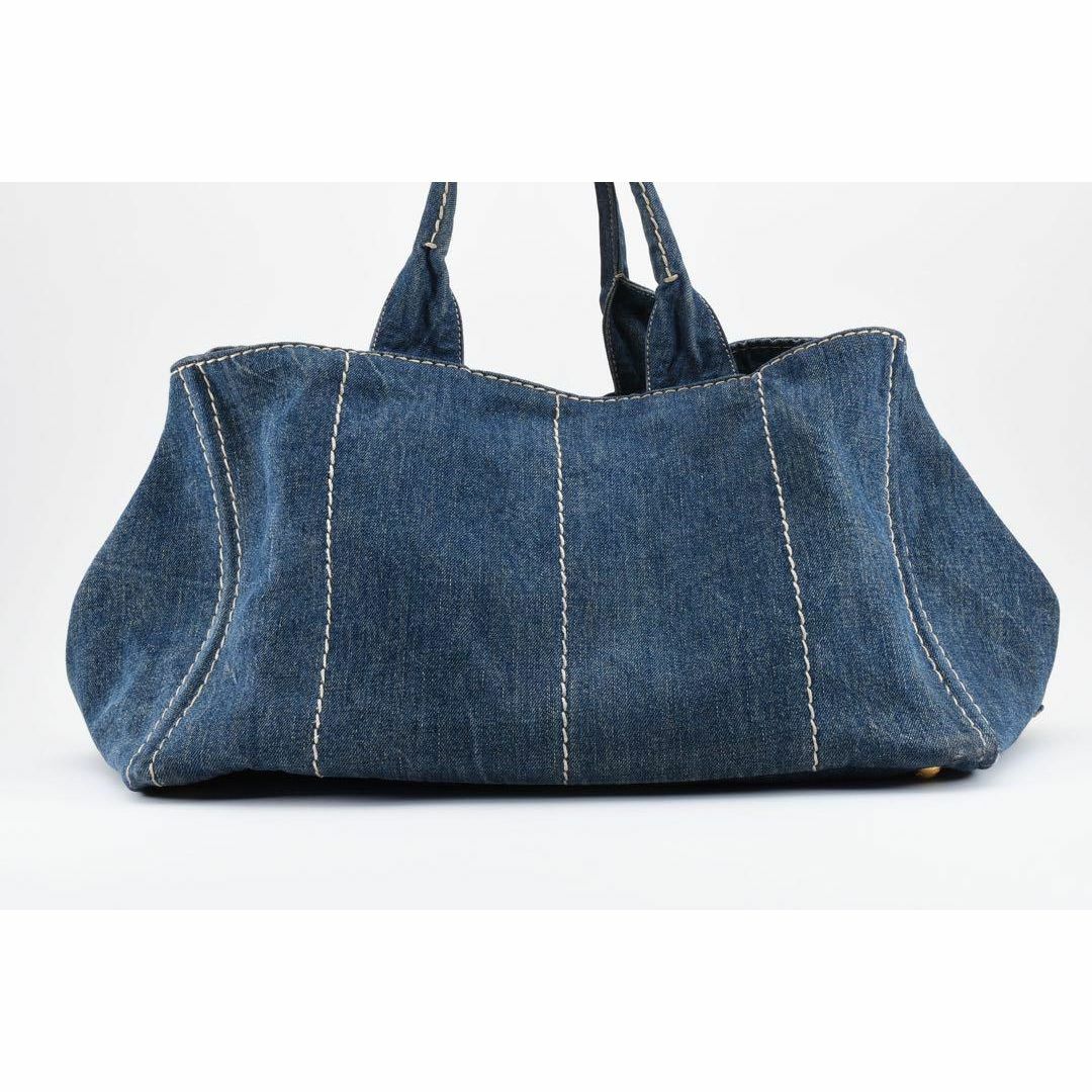 美品 PRADA プラダ カナパ デニム トートバッグ 24030107 美品 PRADA プラダ カナパ デニム トートバッグ 24030107