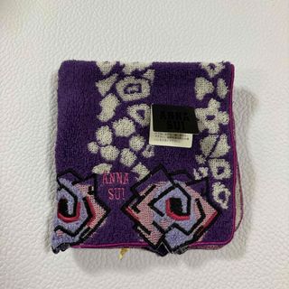 アナスイ(ANNA SUI)のアナスイタオルハンカチパープル(ハンカチ)