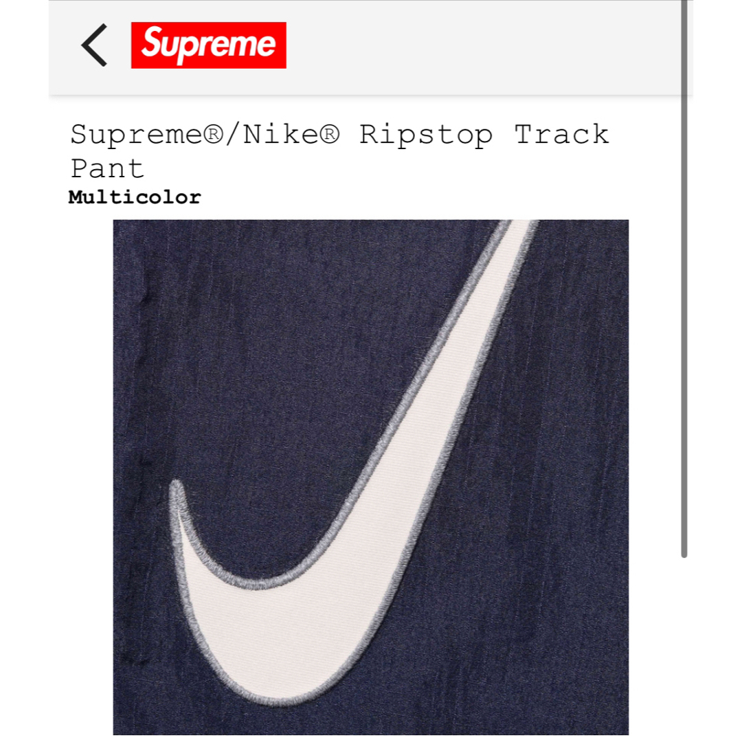 Supreme(シュプリーム)のSUPREME nike Ripstop Track Pant M マルチカラー メンズのパンツ(その他)の商品写真