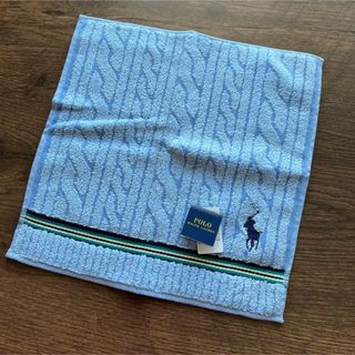 ポロラルフローレン(POLO RALPH LAUREN)の新品タグ付き　ポロラルフローレン　タオルハンカチ(ハンカチ/ポケットチーフ)