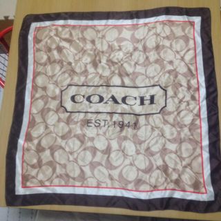 コーチ(COACH)のコーチ♡シルクスカーフ♡送料込み(バンダナ/スカーフ)