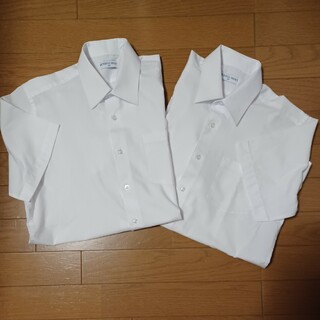 半袖  スクールシャツ　160　２枚組  男児　カッターシャツ(ブラウス)