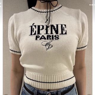 エピヌ(épine)の【新品】ÉPINE PARIS summer knit(Tシャツ(半袖/袖なし))