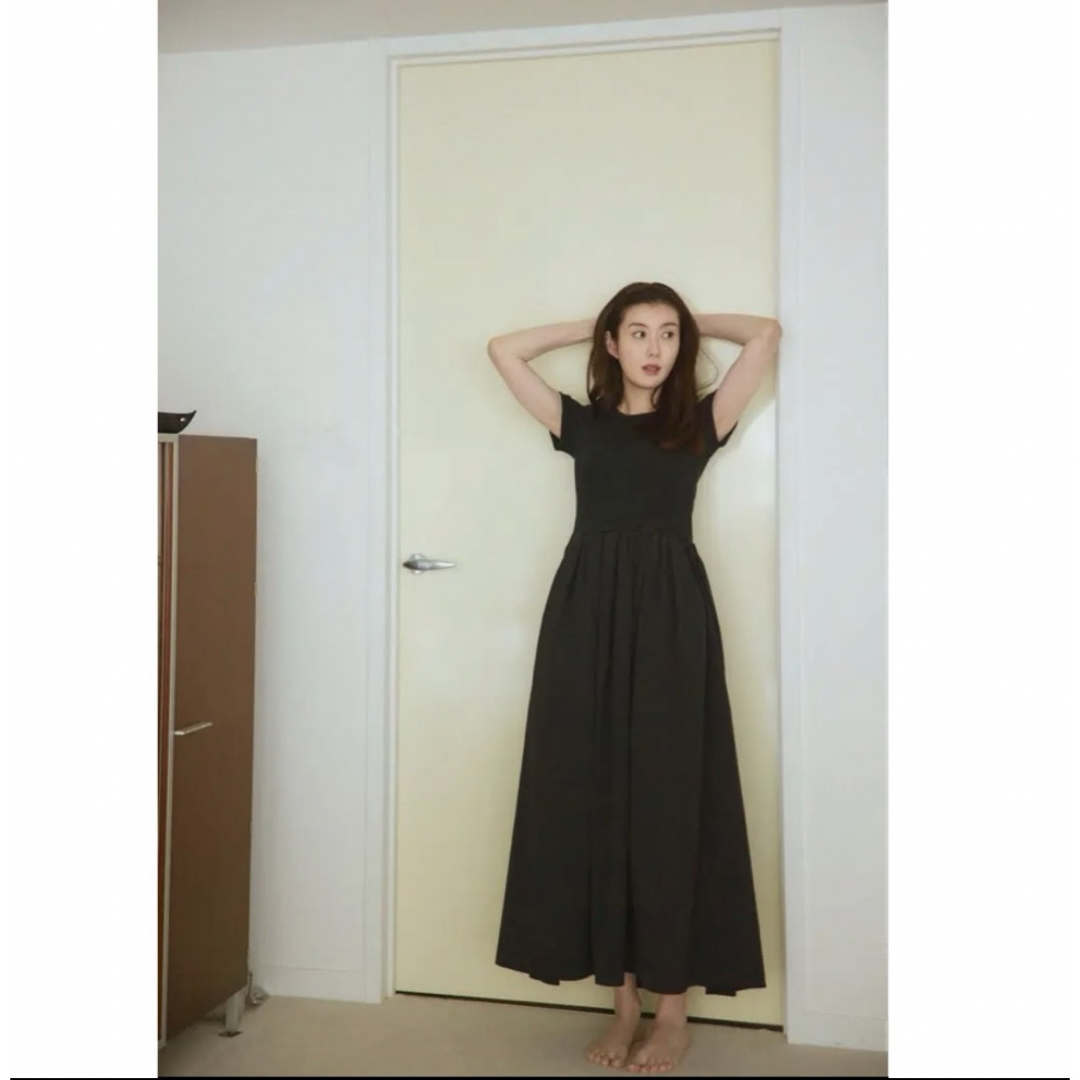 my weakness combi dress ブラックM ともさかりえ レディースのワンピース(ロングワンピース/マキシワンピース)の商品写真