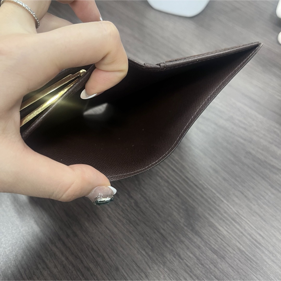 LOUIS VUITTON(ルイヴィトン)のルイヴィトン ダミエ  N61664  がま口　財布　レディース レディースのファッション小物(財布)の商品写真