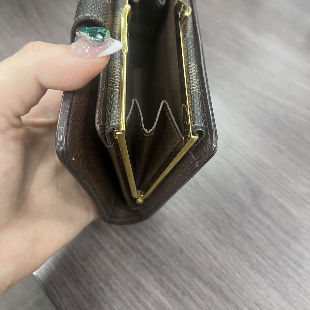 LOUIS VUITTON(ルイヴィトン)のルイヴィトン ダミエ  N61664  がま口　財布　レディース レディースのファッション小物(財布)の商品写真