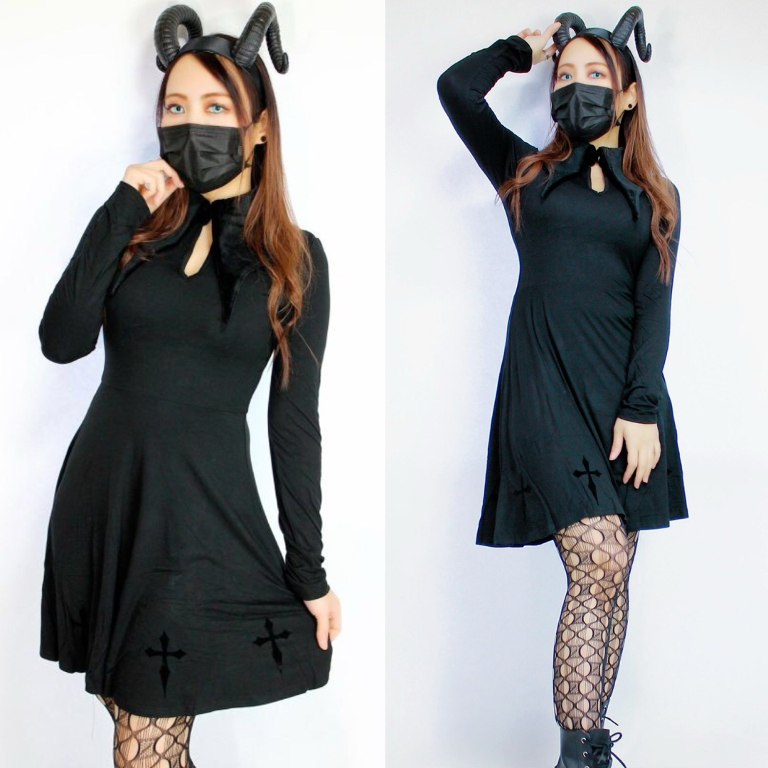 ATELIER BOZ(アトリエボズ)の大人気希少品 KILLSTAR ELISSABAT COLLAR DRESS エンタメ/ホビーのコスプレ(衣装)の商品写真