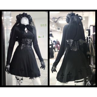 アトリエボズ(ATELIER BOZ)の大人気希少品 KILLSTAR ELISSABAT COLLAR DRESS(衣装)