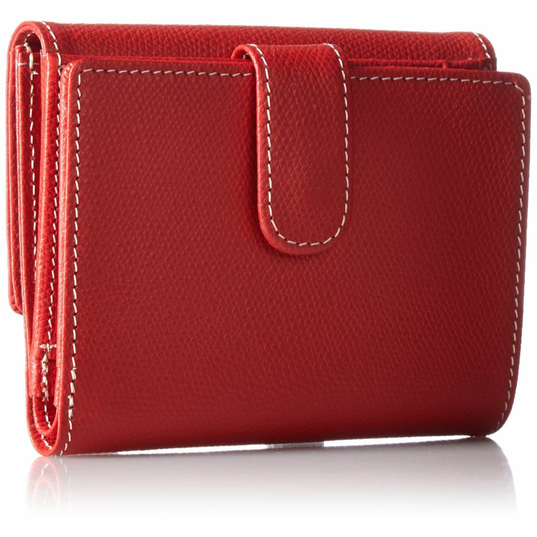 【色: レッド/アイボリーステッチ [赤] 70912】[キタムラ] 二折財布  レディースのバッグ(その他)の商品写真