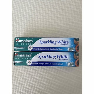 himalaya ヒマラヤsparkling white toothpaste(歯磨き粉)