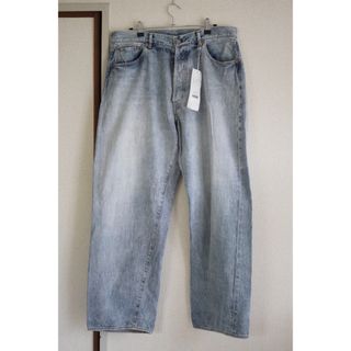 23SS COMOLI デニム5Pパンツ ブリーチ size3