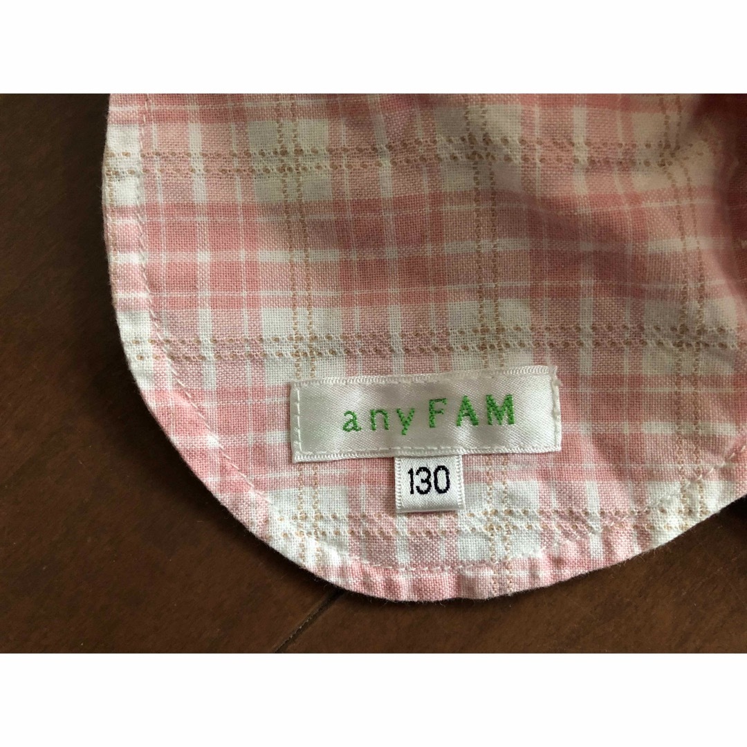 anyFAM(エニィファム)のエニィファム  ワンピース 女の子 130  &  120 キッズ/ベビー/マタニティのキッズ服女の子用(90cm~)(ワンピース)の商品写真