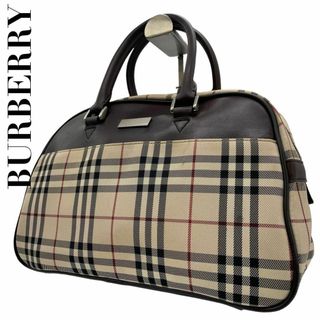 バーバリー(BURBERRY)のBURBERRY バーバリー　s79 ハンドバッグ　ノバチェック　ミニボストン(ハンドバッグ)