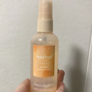 INNISFREE パフュームド ボディ＆ヘアミスト ピーチフルーツ 100ml