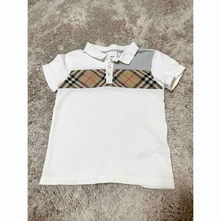 バーバリー(BURBERRY)のバーバリーキッズ Burberry Kids チェックポロシャツ 110 115(Tシャツ/カットソー)