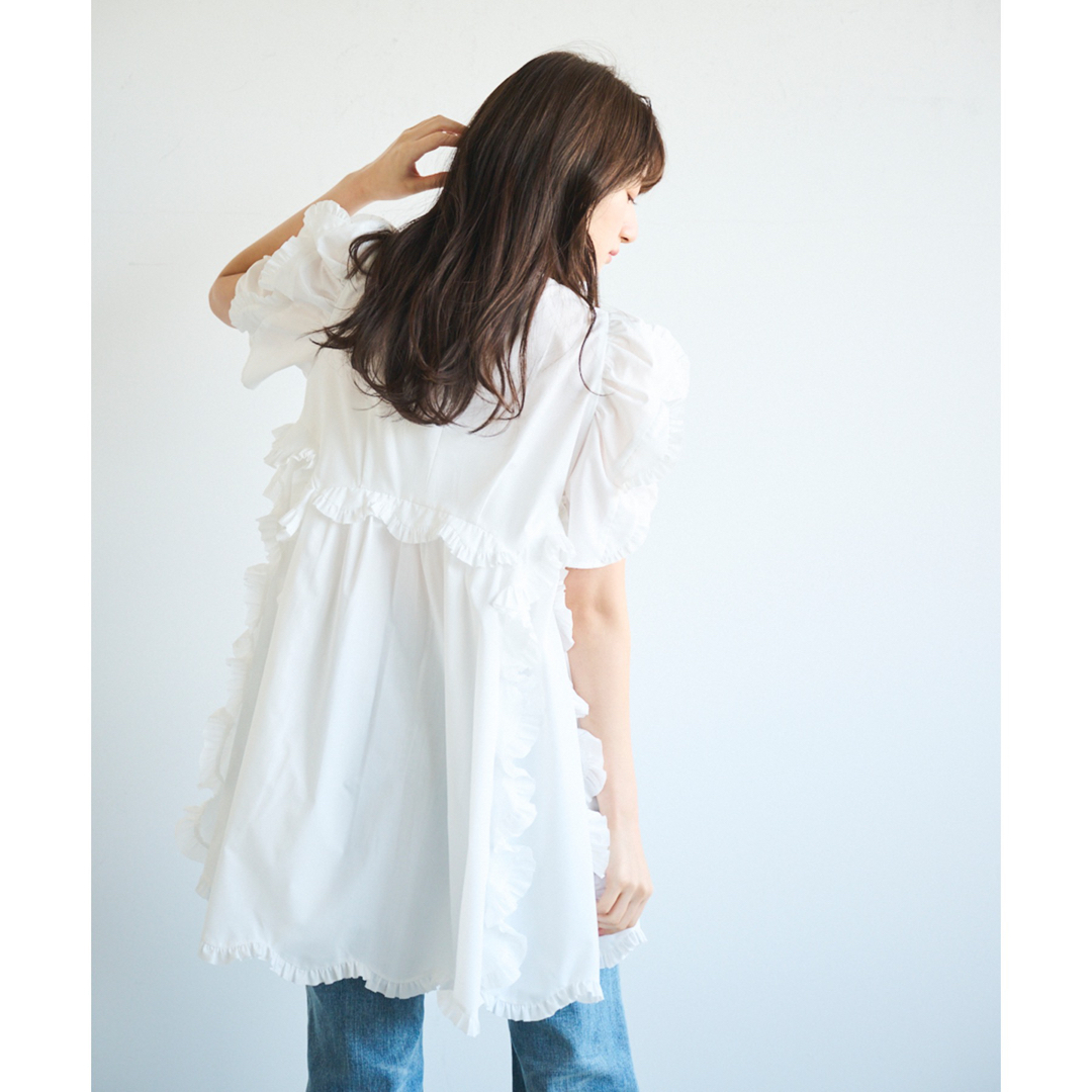 COCO DEAL - T/Cフリルチュニック 74218342の通販 by 松坂先生の COCO DEAL - T/Cフリルチュニック 74218342の通販 by 松坂先生の