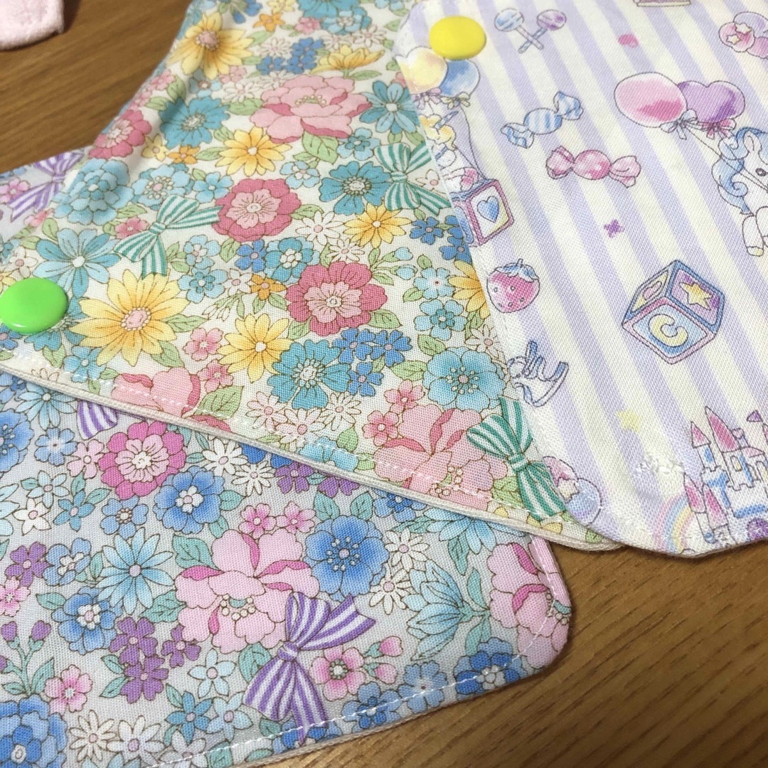 10枚セット❣️ 布ナプキン　綿100 ハンドメイドのハンドメイド その他(その他)の商品写真