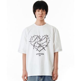 オーワイ(OY)のOY スローンハート ステッチ  Tシャツ 完売品(Tシャツ/カットソー(半袖/袖なし))